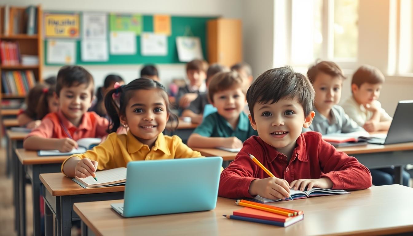 Student developing practical and academic skills