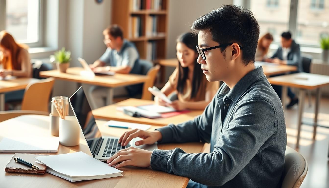 University campus and academic environment in Berlin